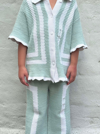 Kids raglan knitwear top
