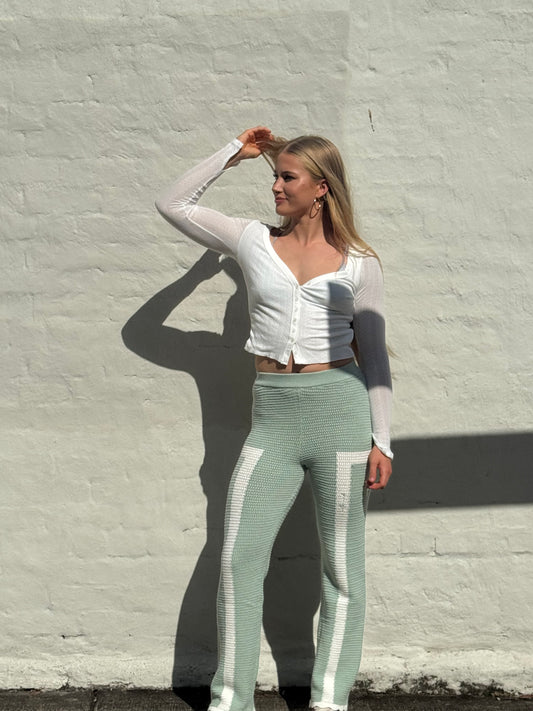Womens raglan knitwear pant