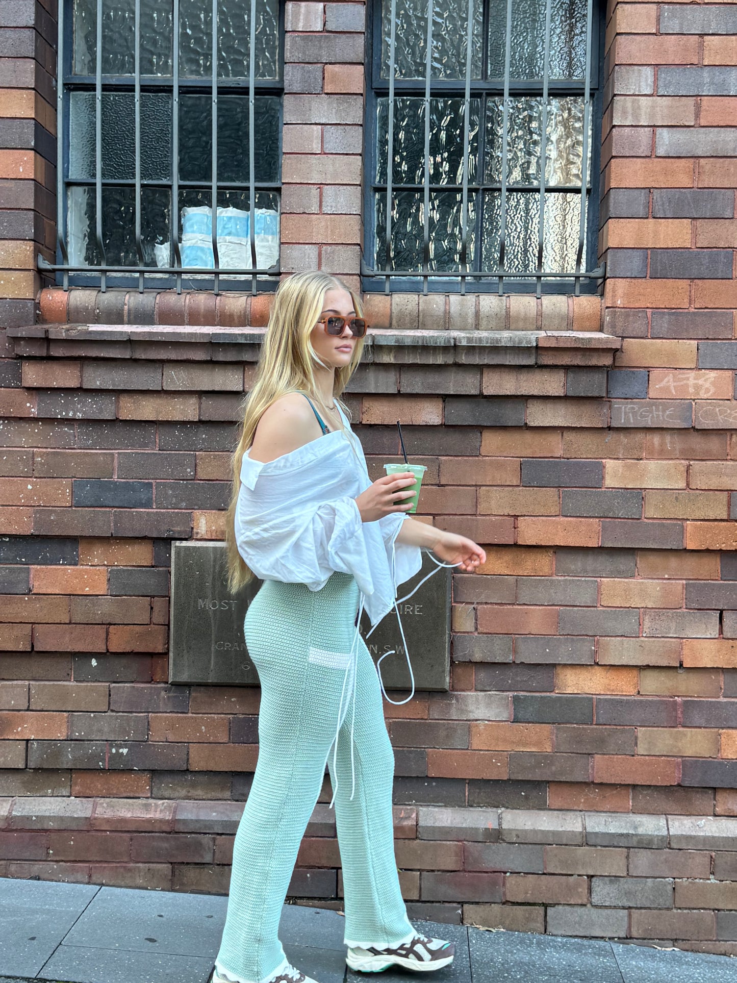 Womens raglan knitwear pant